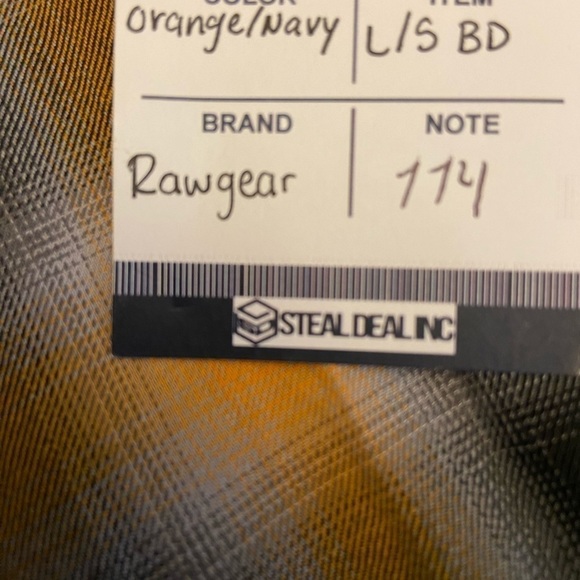 Nwt Rawgear ombré button down shirt - Picture 7 of 7